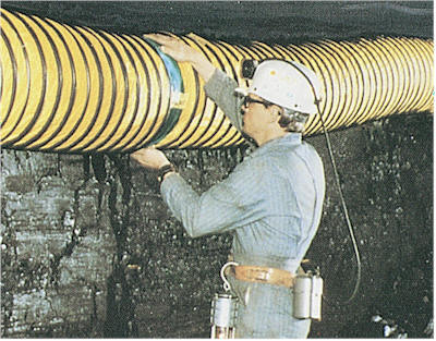 TBM Project Flame Retardant Compressed Ventilation Hose Exhaust Gas(图1)