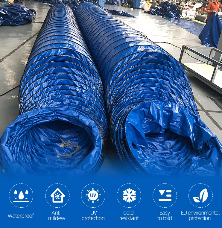 High Quality PVC Spiral Duct Hose for Mine Ventilation(图1)