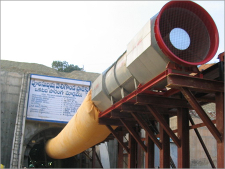 High Tensile Strength Lay Flat Ventilation Duct for Mining and Tunneling(图1)