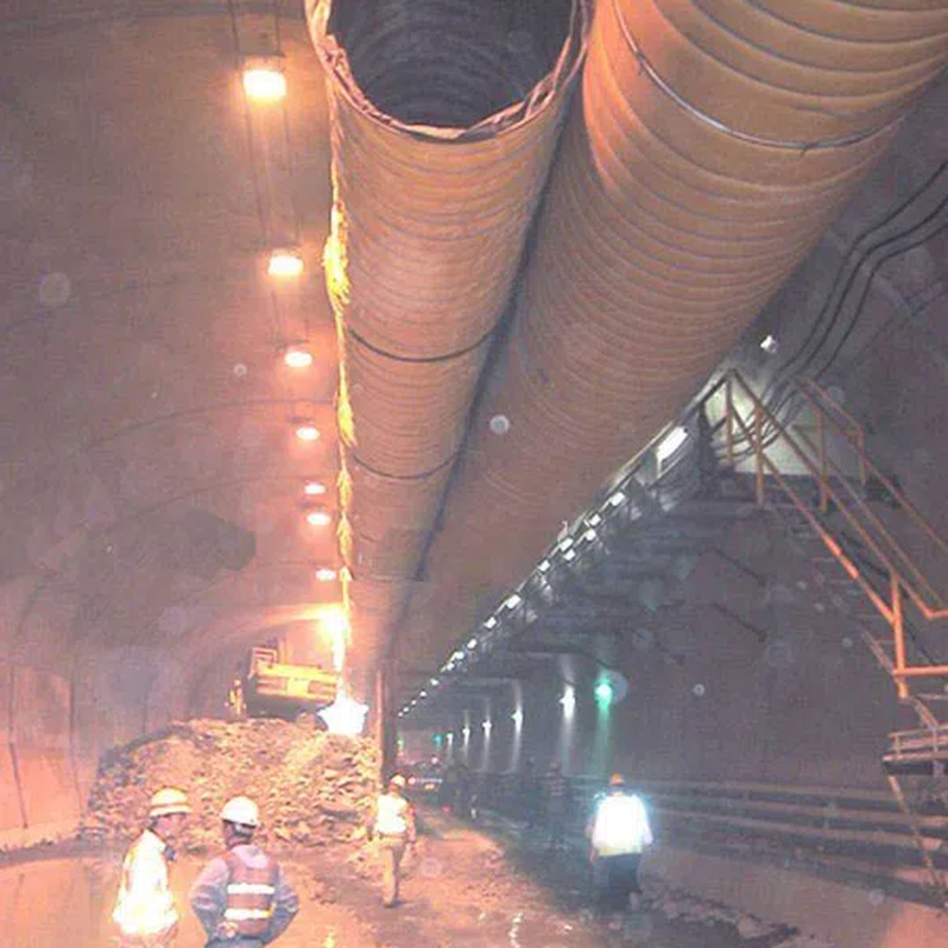 Heavy Duty Reinforced Spiral Ducting for Tunnel(图1)