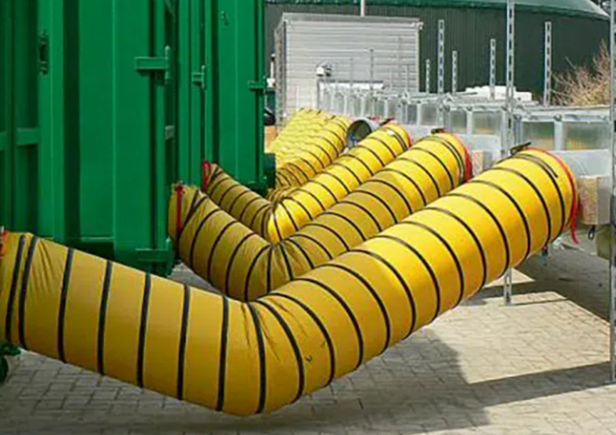 PVC Compressible Fire Resistance Spiral Duct for Tunneling(图3)