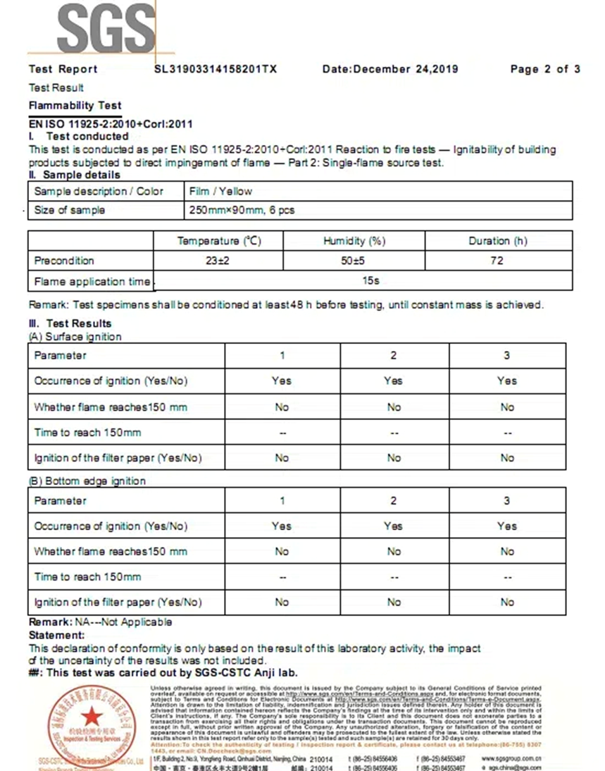 Fire Resistant Underground Coal Mine Semi-rigid Hoses(图4)