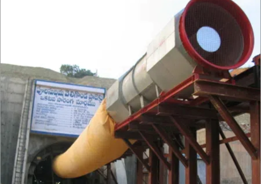 Mine Ventilation System Use Flame retardant Antistatic Ventilation Duct(图9)