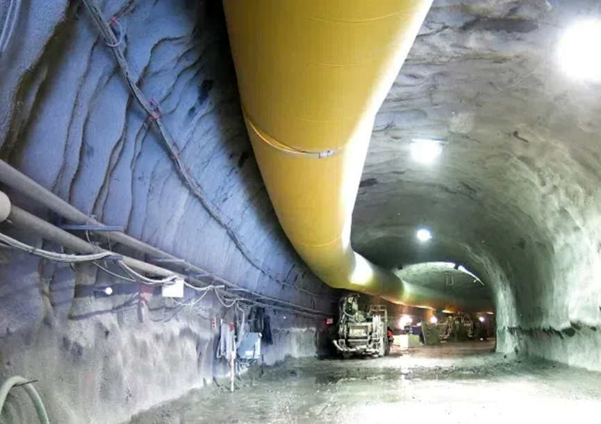Acid Resistant PVC Coated Polyester Fabric Tunnel Ventilation Ducting(图3) Acid Resistant PVC Coated Polyester Fabric Tunnel Ventilation Ducting(图3)