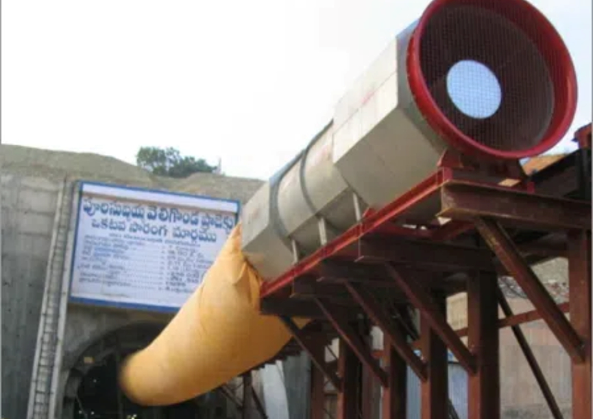 Flame Retardant High Tensile Strength Ventilation Duct for Silver Mine(图1) Flame Retardant High Tensile Strength Ventilation Duct for Silver Mine(图1)