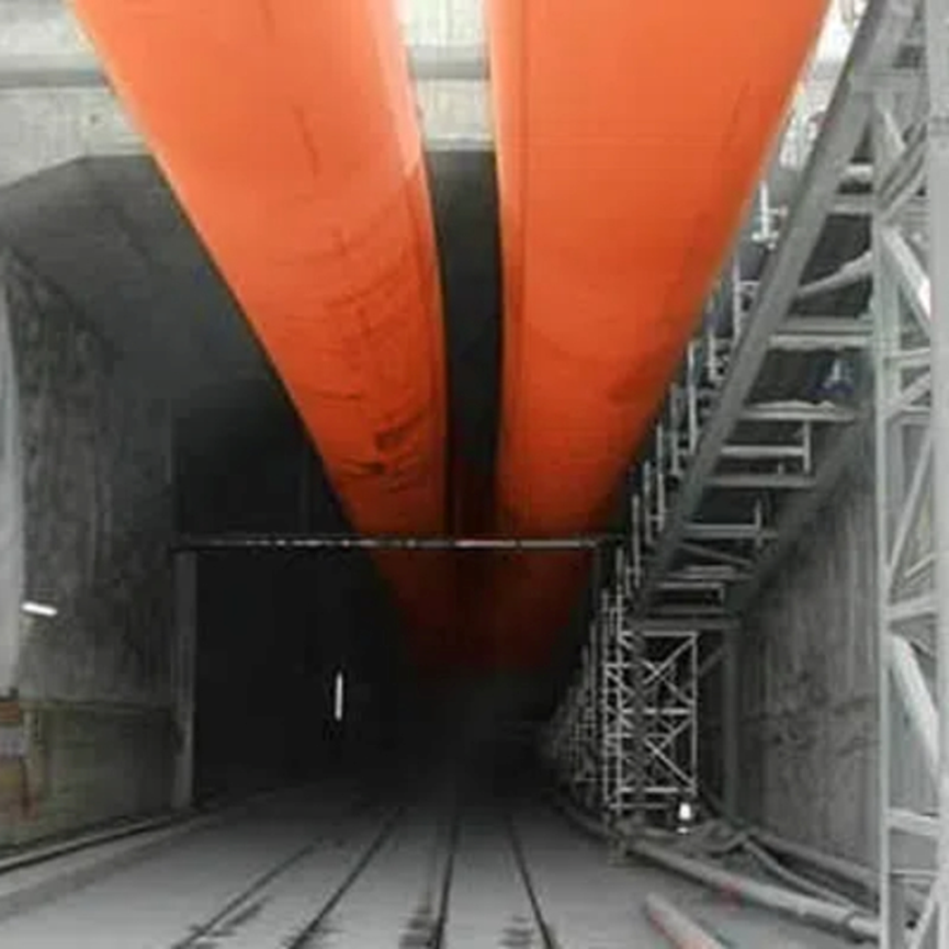 Fire Resistance Cold Resistance Tunneling Plastic Ventilation Tube(图2) Fire Resistance Cold Resistance Tunneling Plastic Ventilation Tube(图2)