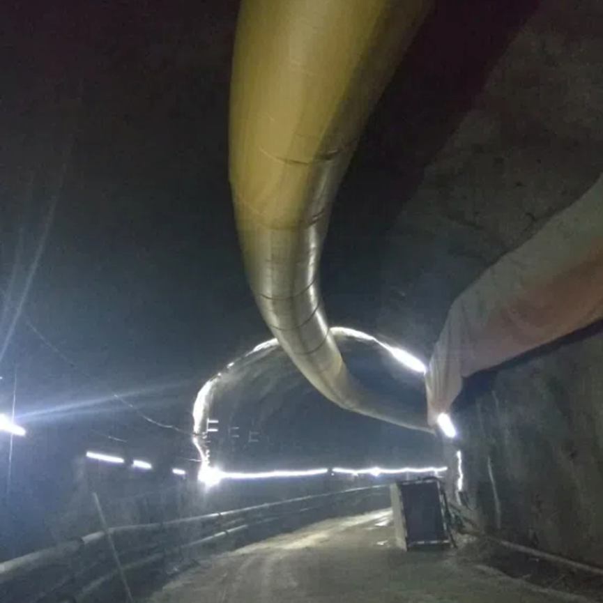 Corrosion Resistant Flexible Ventilation Pipes for High humidity Tunnels(图3) Corrosion Resistant Flexible Ventilation Pipes for High humidity Tunnels(图3)