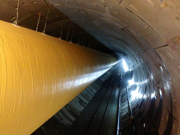High Pressure Heat Resistant Tunnel and Mine Ventilation Hose(图1) High Pressure Heat Resistant Tunnel and Mine Ventilation Hose(图1)